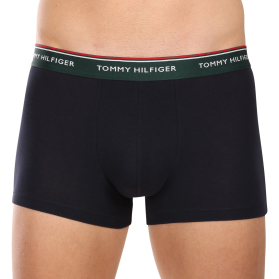 3PACK Boxershorts för herrar Tommy Hilfiger mörkblå (UM0UM01642 0XW)