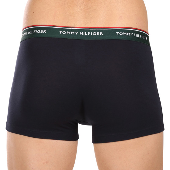 3PACK Boxershorts för herrar Tommy Hilfiger mörkblå (UM0UM01642 0XW)