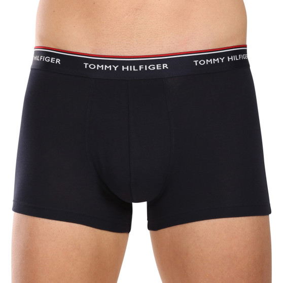 3PACK Boxershorts för herrar Tommy Hilfiger mörkblå (UM0UM01642 0XW)