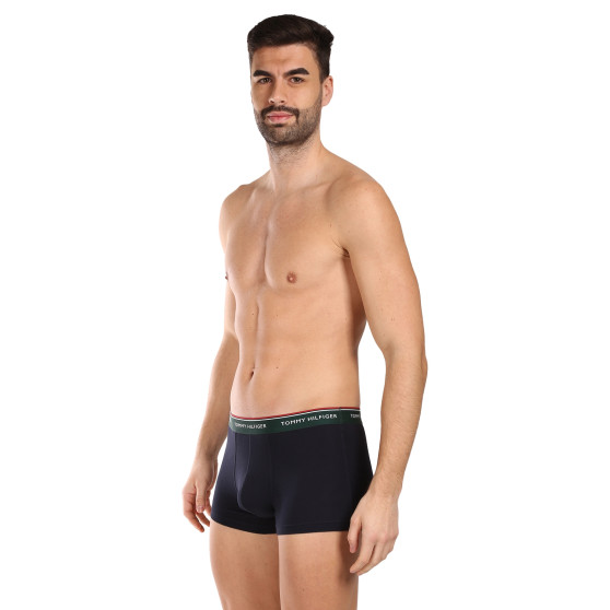 3PACK Boxershorts för herrar Tommy Hilfiger mörkblå (UM0UM01642 0XW)