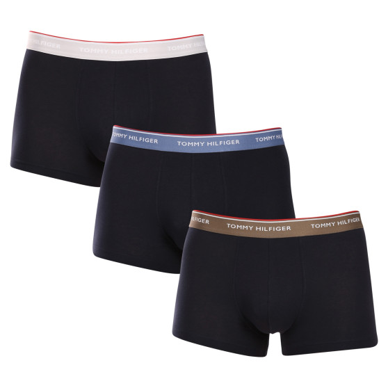 3PACK Boxershorts för herrar Tommy Hilfiger mörkblå (UM0UM01642 0XX)