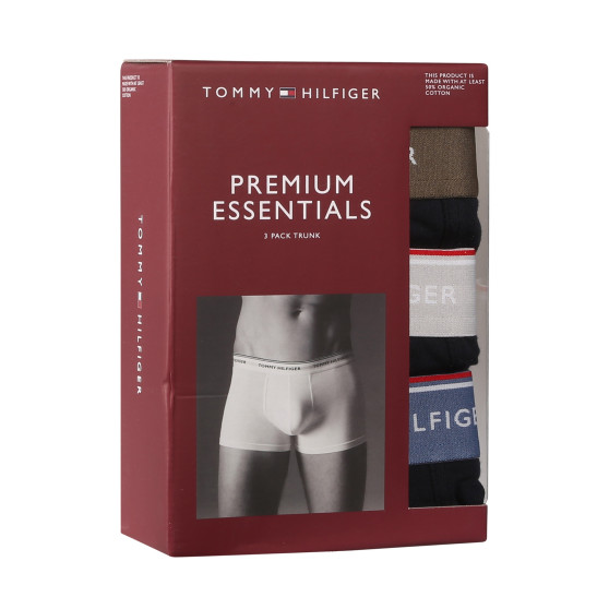 3PACK Boxershorts för herrar Tommy Hilfiger mörkblå (UM0UM01642 0XX)