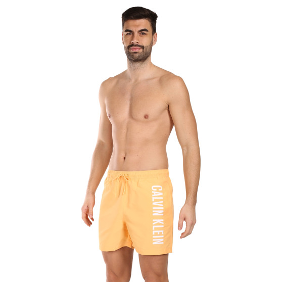 Badkläder för män Calvin Klein orange (KM0KM01004-SAN)