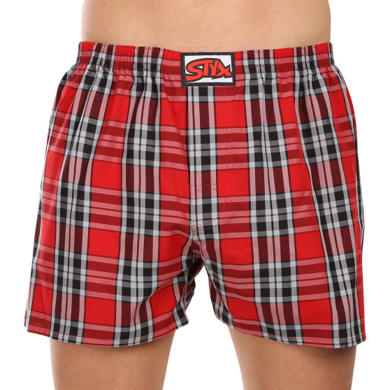 3PACK Boxershorts för herrar Styx klassisk elastisk flerfärgad (3A102123)