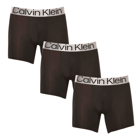 3PACK Boxershorts för herrar Calvin Klein svart (NB3075A-7V1)