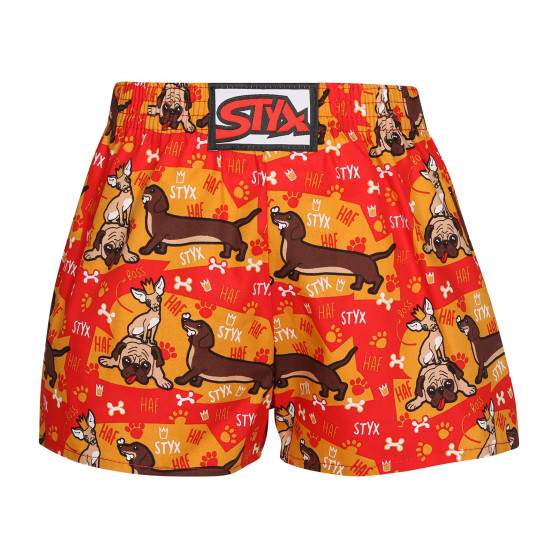 Barn shorts Styx art klassiska gummihundar (J1554)