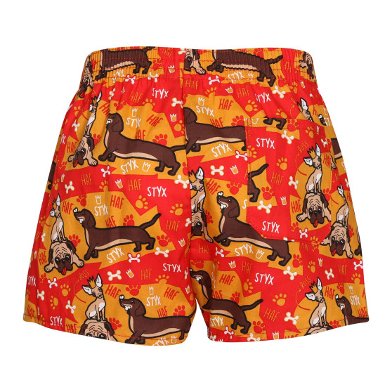 Barn shorts Styx art klassiska gummihundar (J1554)