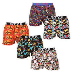 5PACK Boxershorts för herrar Styx art sports gummi flerfärgad (5B1460134)