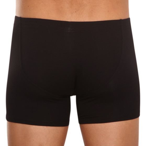 3PACK herrboxershorts Styx lång klassisk elastisk svart (F9606060)