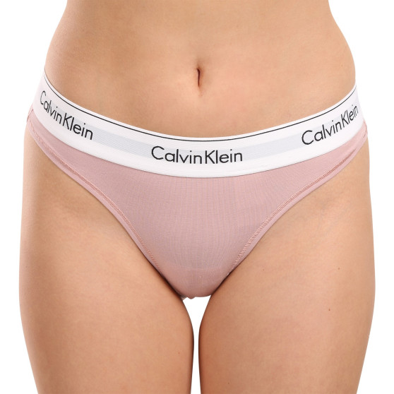 Stringtrosor för kvinnor Calvin Klein rosa (F3786E-TQO)