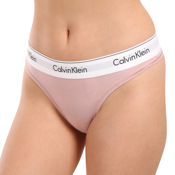 Stringtrosor för kvinnor Calvin Klein rosa (F3786E-TQO)