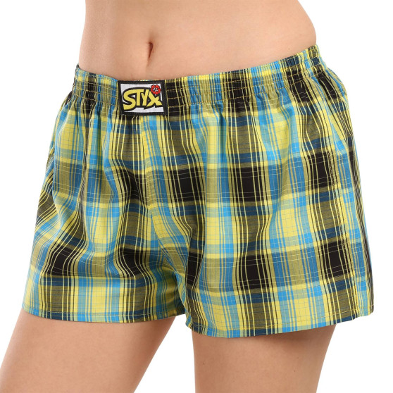 Damshorts Styx klassisk elastisk flerfärgad (K1021)