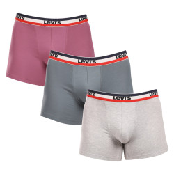 3PACK Boxershorts för herrar Levis multicolour (100002870 011)