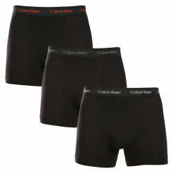 3PACK Boxershorts för herrar Calvin Klein svart (U2662G-MWO)