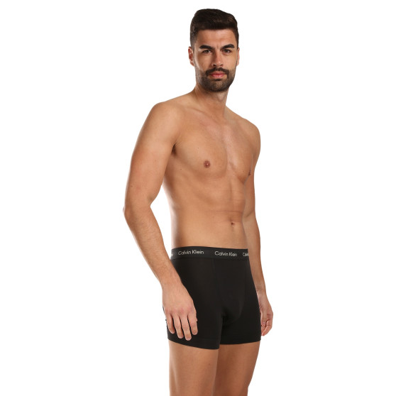 3PACK Boxershorts för herrar Calvin Klein svart (U2662G-MWO)