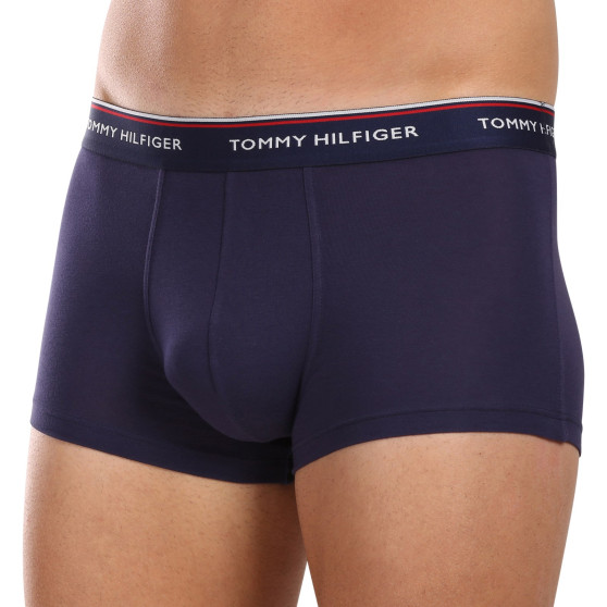 3PACK Boxershorts för herrar Tommy Hilfiger mörkblå (1U87903841 409)