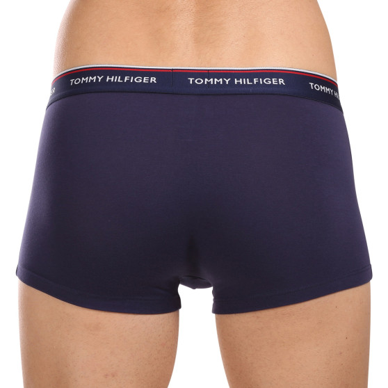 3PACK Boxershorts för herrar Tommy Hilfiger mörkblå (1U87903841 409)