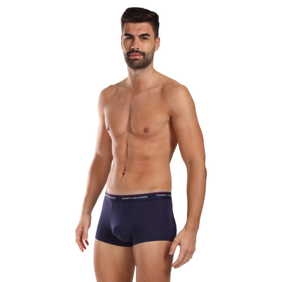 3PACK Boxershorts för herrar Tommy Hilfiger mörkblå (1U87903841 409)