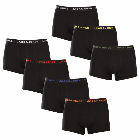 7PACK Boxershorts för herrar Jack and Jones svart (12165587)