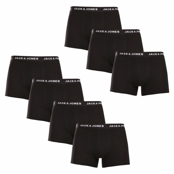 7PACK Boxershorts för herrar Jack and Jones svart (12171258)