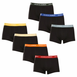 7PACK Boxershorts för herrar Jack and Jones svart (12230353)