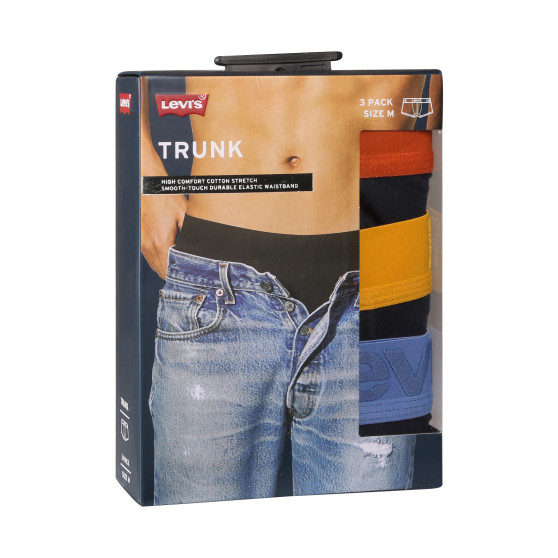 3PACK Boxershorts för herrar Levis multicolour (905042001 024)