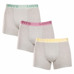 3PACK Boxershorts för herrar Levis multicolour (905045001 025)