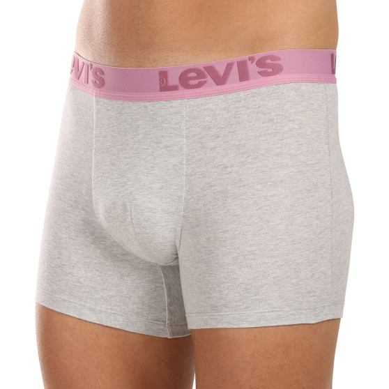 3PACK Boxershorts för herrar Levis multicolour (905045001 025)