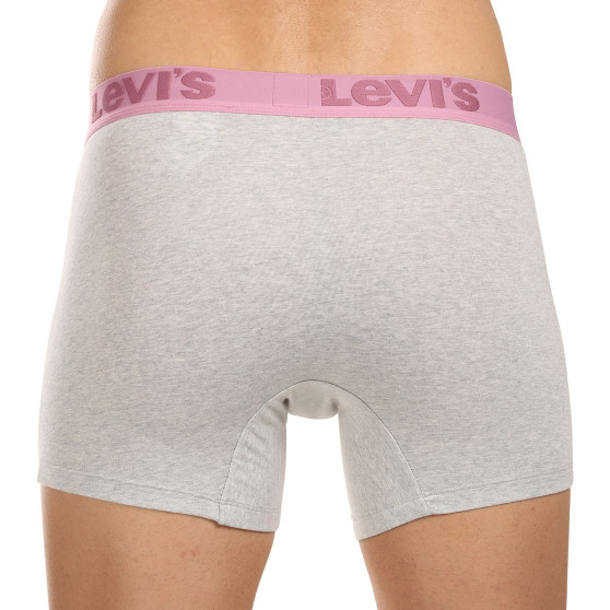 3PACK Boxershorts för herrar Levis multicolour (905045001 025)