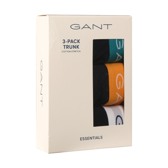 3PACK Boxershorts för herrar Gant blå (902413003-779)