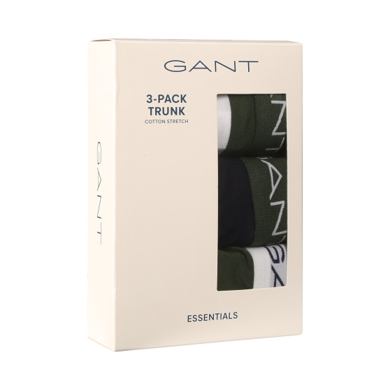 3PACK Boxershorts för herrar Gant multicolour (902413043-313)