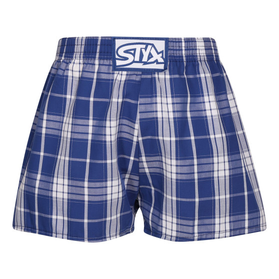 3PACK barnshorts Styx klassisk resår flerfärgad (3J102426)