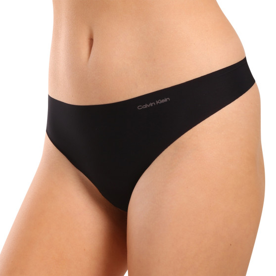 3PACK Stringtrosor för damer Calvin Klein sömlös multicolour (QD3558E-NP0)