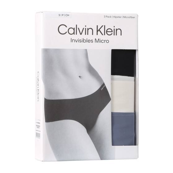 3PACK damtrosor Calvin Klein sömlös multicolour (QD3559E-NP0)