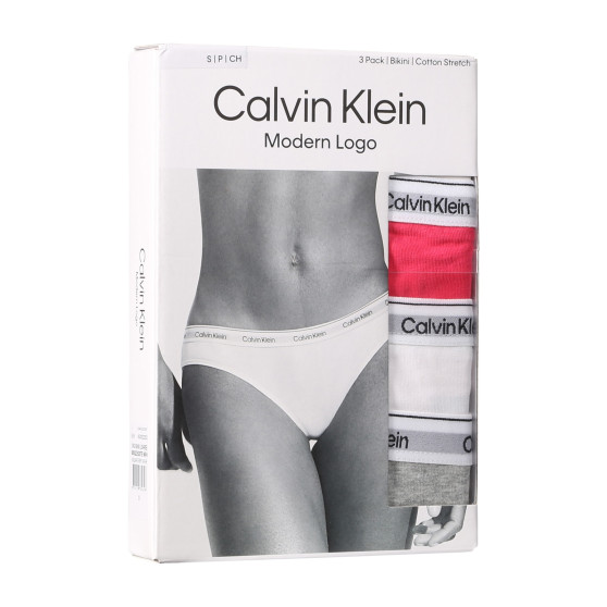 3PACK damtrosor Calvin Klein multicolour (QD5207E-NP4)