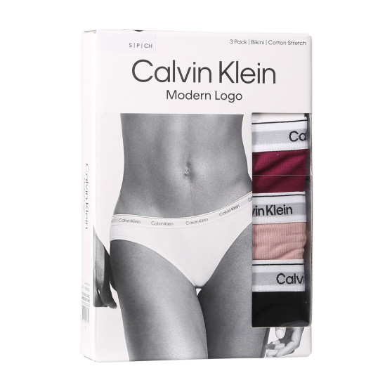 3PACK damtrosor Calvin Klein multicolour (QD5207E-NP6)