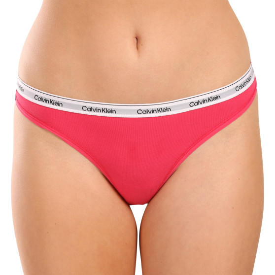 3PACK Stringtrosor för kvinnor Calvin Klein multicolour (QD5209E-NP4)