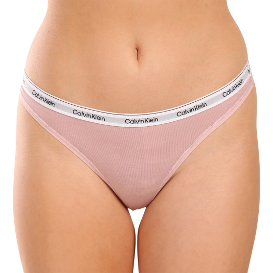 3PACK Stringtrosor för kvinnor Calvin Klein multicolour (QD5209E-NP6)