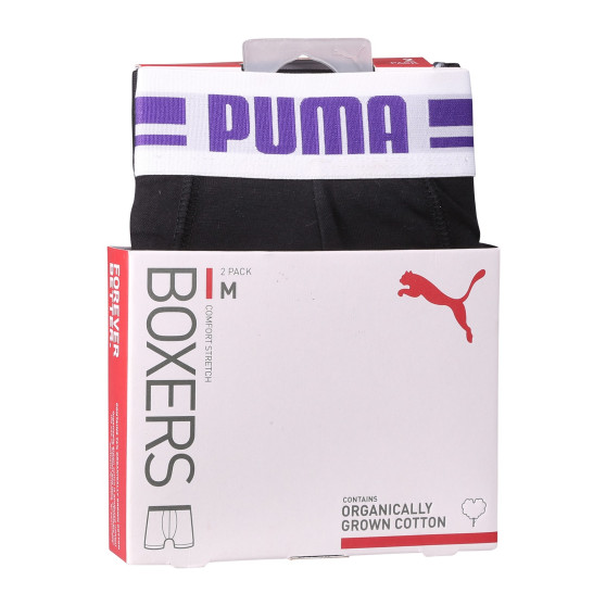 2PACK Boxershorts för herrar Puma svart (701226763 008)