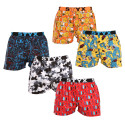 5PACK Boxershorts för herrar Styx art sports gummi flerfärgad (5B1473490)