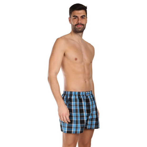 3PACK Boxershorts för herrar Styx klassisk elastisk flerfärgad (3A102227)