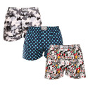 3PACK Boxershorts för herrar Styx art classic rubber flerfärgad (3A14731)