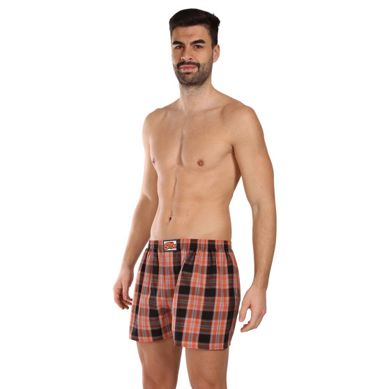 3PACK Boxershorts för herrar Styx klassisk elastisk flerfärgad (3A102327)