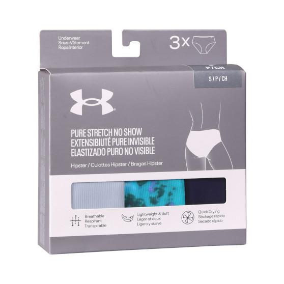 3PACK damtrosor Under Armour multicolour (1383896 100)