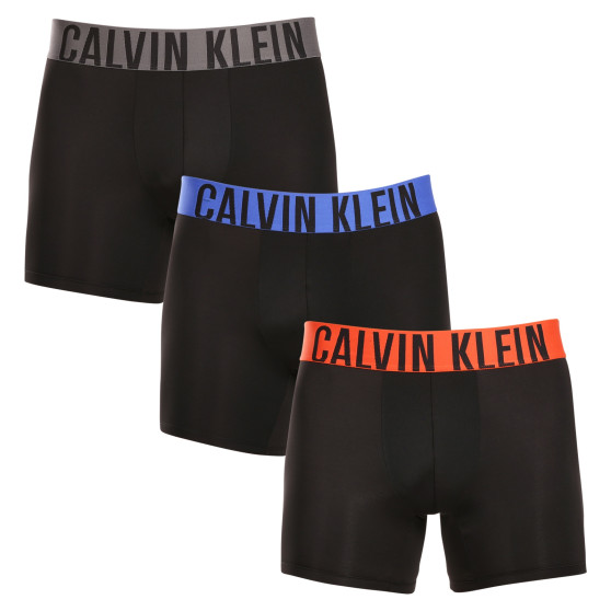 3PACK Boxershorts för herrar Calvin Klein svart (NB3612A-MDJ)