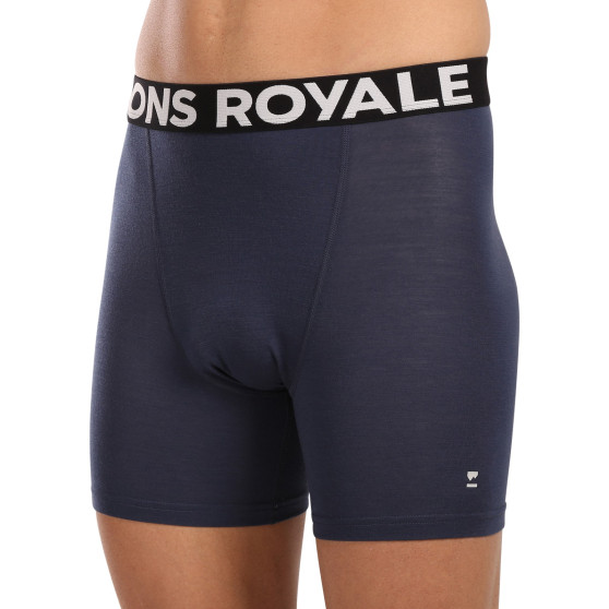 Boxershorts för herrar Mons Royale merino blå (100088-1169-568)