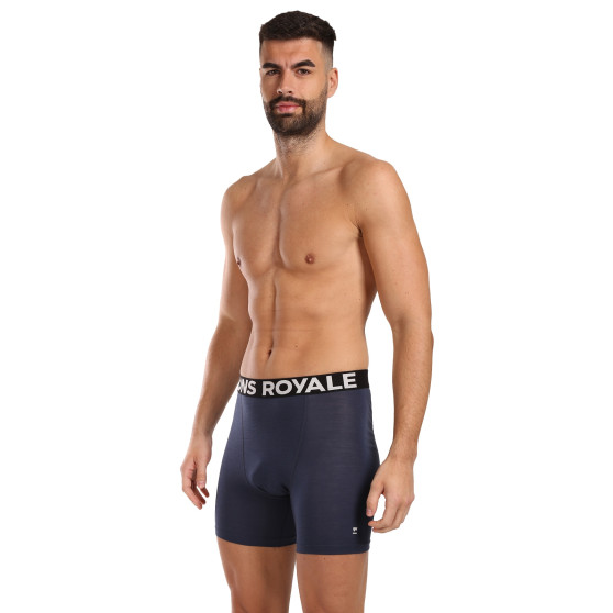 Boxershorts för herrar Mons Royale merino blå (100088-1169-568)