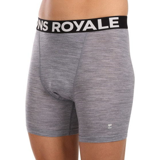 Boxershorts för herrar Mons Royale merino grå (100088-2169-710)