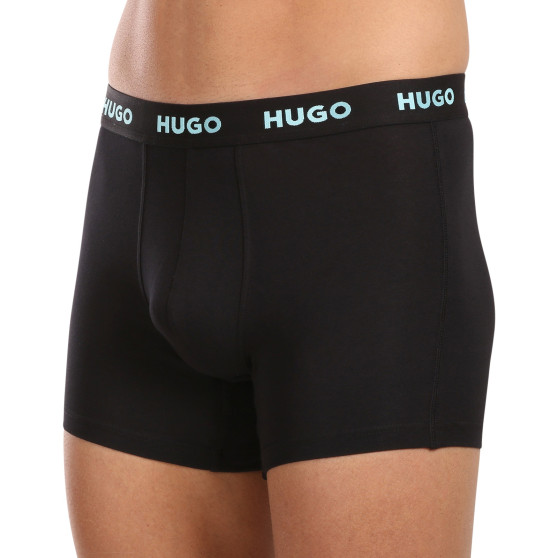 3PACK Boxershorts för herrar HUGO svart (50503079 971)