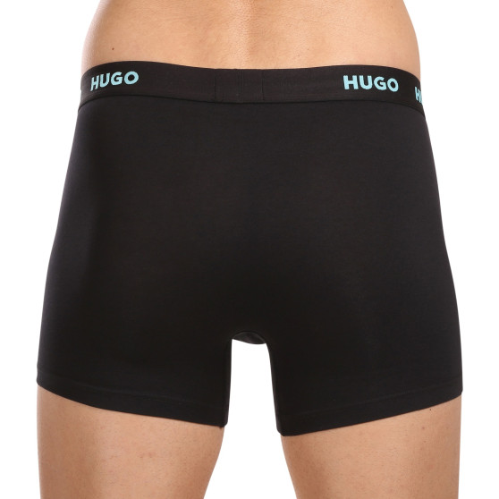 3PACK Boxershorts för herrar HUGO svart (50503079 971)